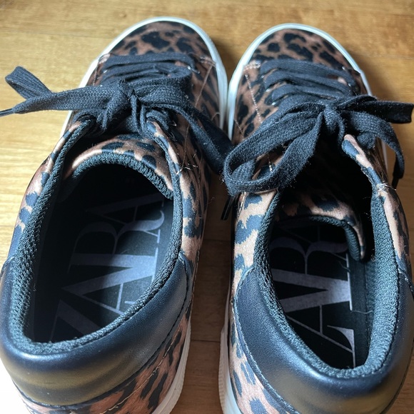 Zara Animal Print Sneakers - Picture 3 of 5